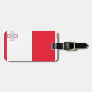 Etiqueta De Bagagem Bandeira de Malta