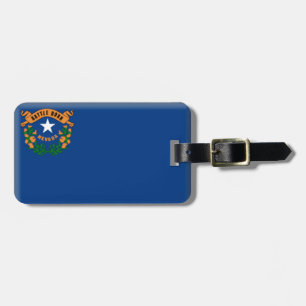 Etiqueta De Bagagem Bandeira de Nevada