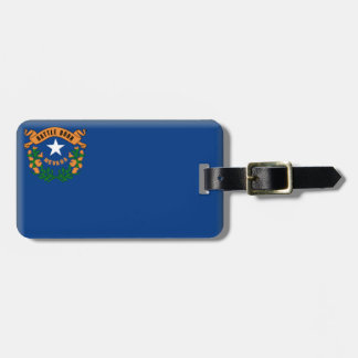 Etiqueta De Bagagem Bandeira de Nevada