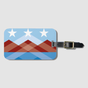 Etiqueta De Bagagem Bandeira de Peoria, Arizona