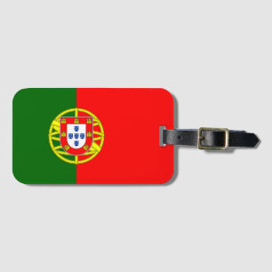 Etiqueta De Bagagem Bandeira de Portugal