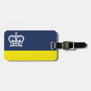 Etiqueta De Bagagem Bandeira de Regina, Saskatchewan