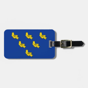 Etiqueta De Bagagem Bandeira de Sussex