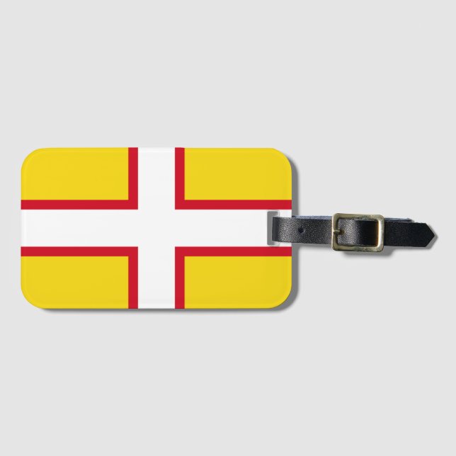 Etiqueta De Bagagem Bandeira do Dorset (Frente Horizontal)