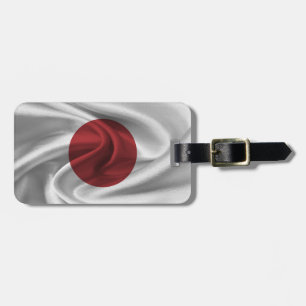 Etiqueta De Bagagem Bandeira Do Japão