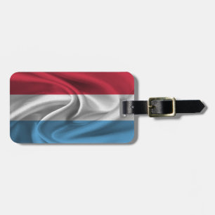 Etiqueta De Bagagem Bandeira do Luxemburgo