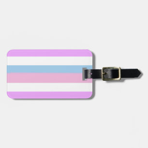 Etiqueta De Bagagem Bandeira do Orgulho Intersexo