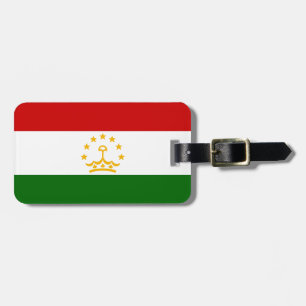 Etiqueta De Bagagem Bandeira do Tajiquistão