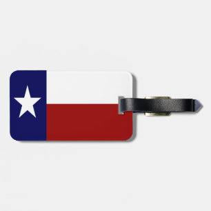 Etiqueta De Bagagem Bandeira do Texas Patriótico