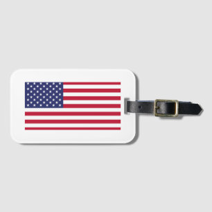 Etiqueta De Bagagem Bandeira dos Estados Unidos da América