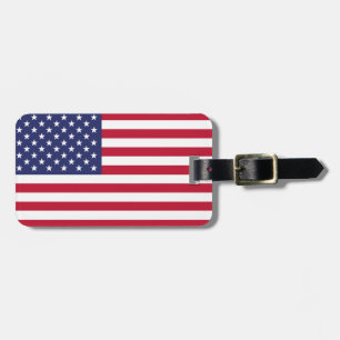 Etiqueta De Bagagem Bandeira dos Estados Unidos da América