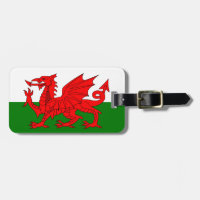 Bandeira galesa Dragão vermelho galês