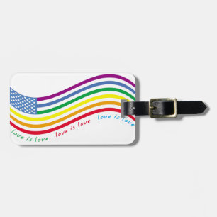 Etiqueta De Bagagem bandeira LGBT