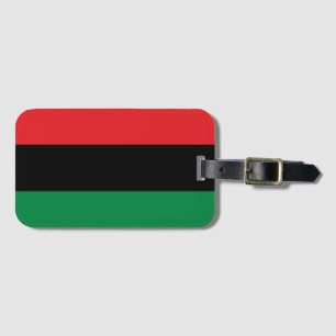 Etiqueta De Bagagem Bandeira Pan-Africana UNIA