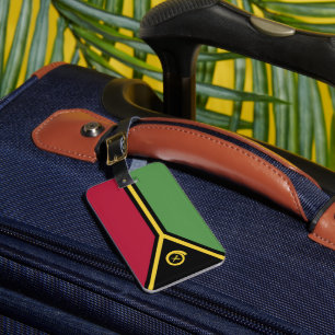 Etiqueta De Bagagem Bandeira Vanuatu