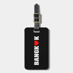 ETIQUETA DE BAGAGEM BANGKOK LOVE
