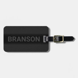 Etiqueta De Bagagem Bar H personalizado GSED