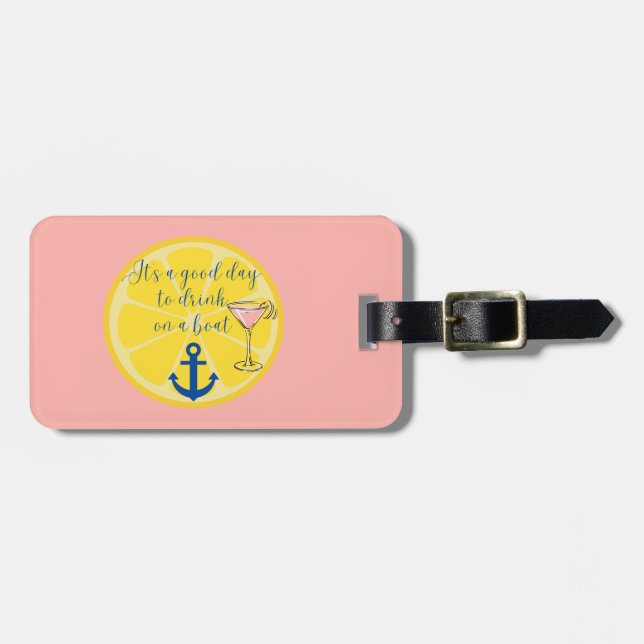 Etiqueta De Bagagem Barat Cruise (Frente Horizontal)