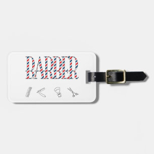 Etiqueta De Bagagem Barber