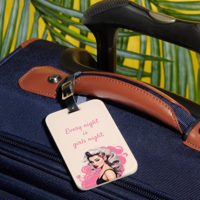 Etiqueta De Bagagem Barbie Inspirou (Frente Insitu 1)