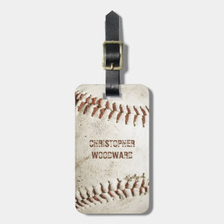 Etiqueta De Bagagem Baseball Antigo Personalizado