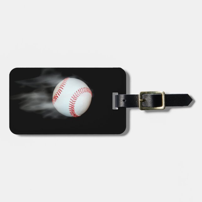Etiqueta De Bagagem Basebol de Smokin (Frente Horizontal)