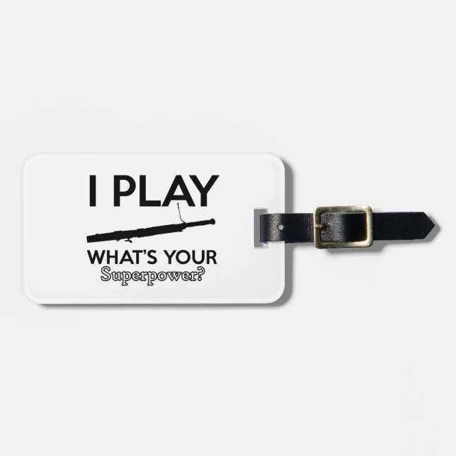 Etiqueta De Bagagem basoon (Frente Horizontal)