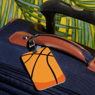 Etiqueta De Bagagem Basquete