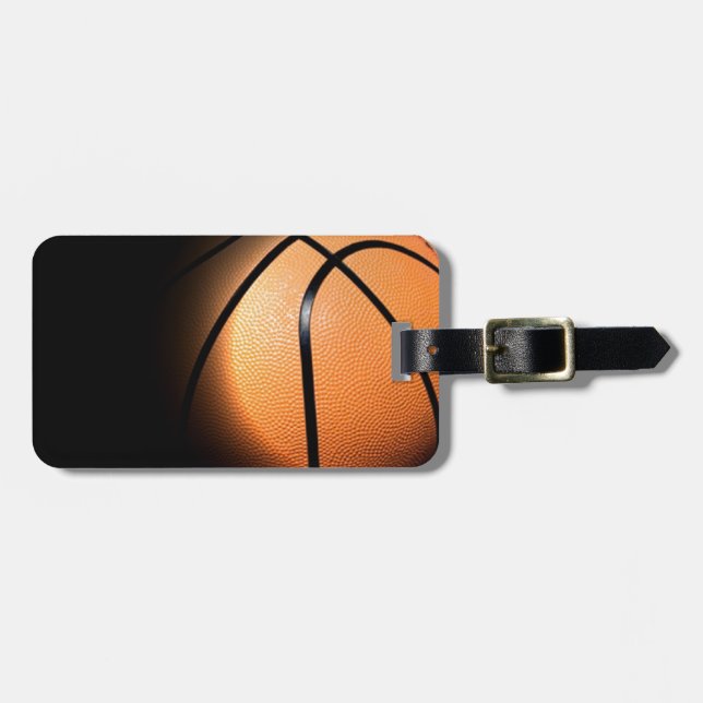 Etiqueta De Bagagem Basquete (Frente Horizontal)