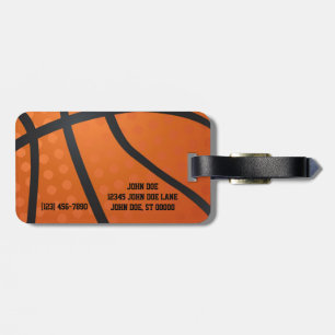 Etiqueta De Bagagem Basquetebol