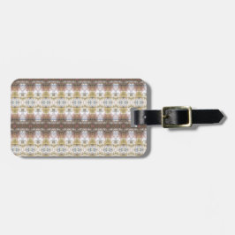 Etiqueta De Bagagem BC Fall Trees Ikat