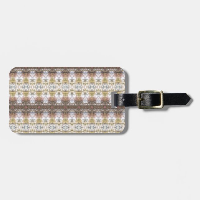 Etiqueta De Bagagem BC Fall Trees Ikat (Frente Horizontal)