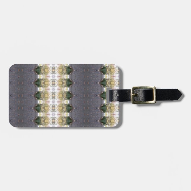 Etiqueta De Bagagem BC Fall Trees Ikat 8 (Frente Horizontal)