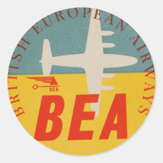 Etiqueta de Bagagem BEA
