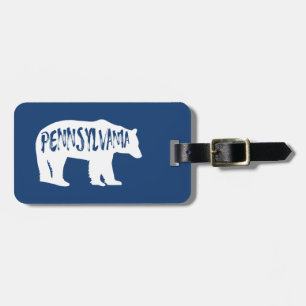 Etiqueta De Bagagem Bear da Pensilvânia