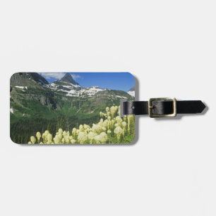 Etiqueta De Bagagem Beargrass perto de Logan Pass no Parque Nacional G