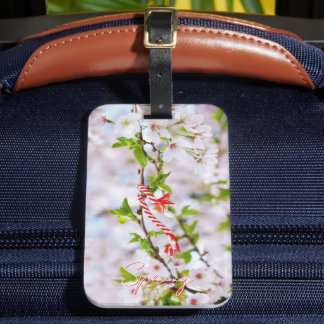 Etiqueta De Bagagem Beautiful spring greeting