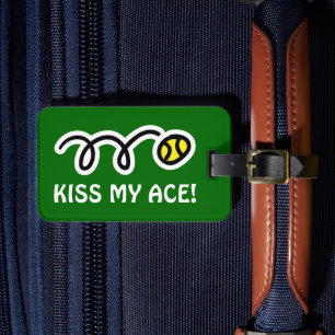 Etiqueta De Bagagem Beije meus Tag da bagagem do viagem do ás para
