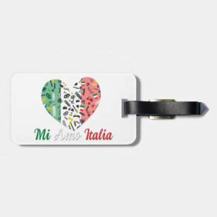 Etiqueta De Bagagem Bella Italia
