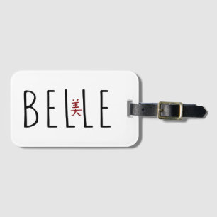 Etiqueta De Bagagem Belle