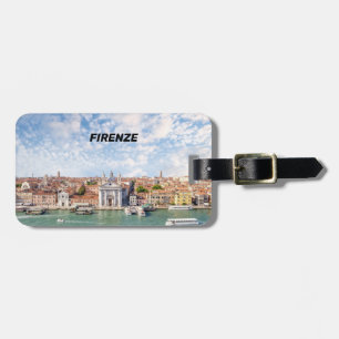 Etiqueta De Bagagem Belo Firenze - Itália
