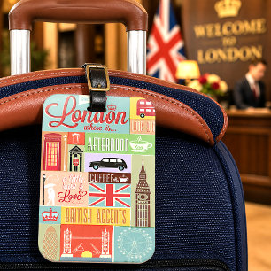 Etiqueta De Bagagem Bem-vindo a Londres