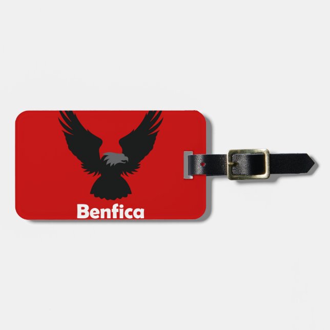 Etiqueta De Bagagem Benfica (Frente Horizontal)