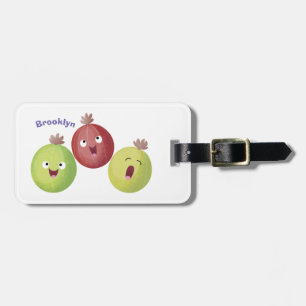 Etiqueta De Bagagem Bicho de groselha canta