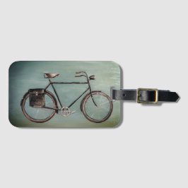 Etiqueta De Bagagem Bicicleta Mensageira