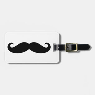 Etiqueta De Bagagem Bigode do bigode, design do Moustache