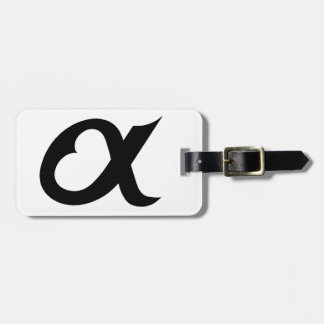Etiqueta De Bagagem black alpheart