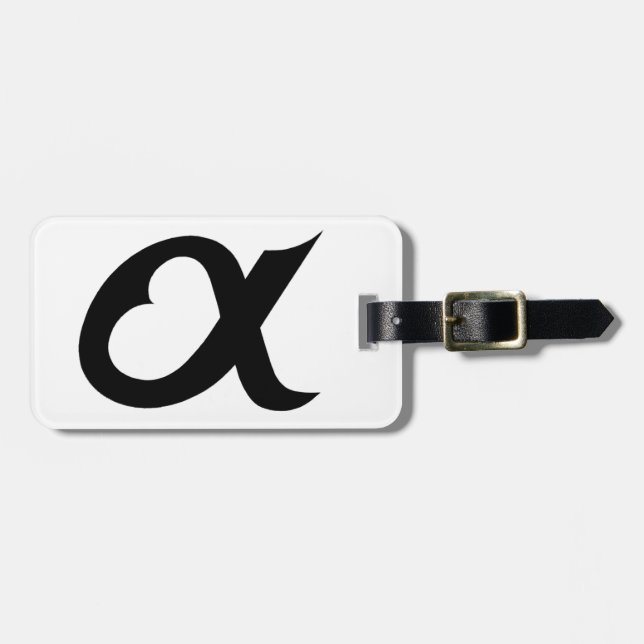 Etiqueta De Bagagem black alpheart (Frente Horizontal)
