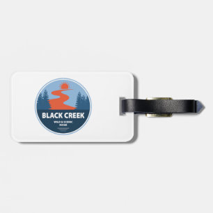 Etiqueta De Bagagem Black Creek Wild E Scencence River Mississippi
