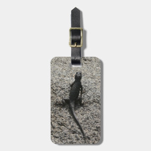 Etiqueta De Bagagem Black Lizard